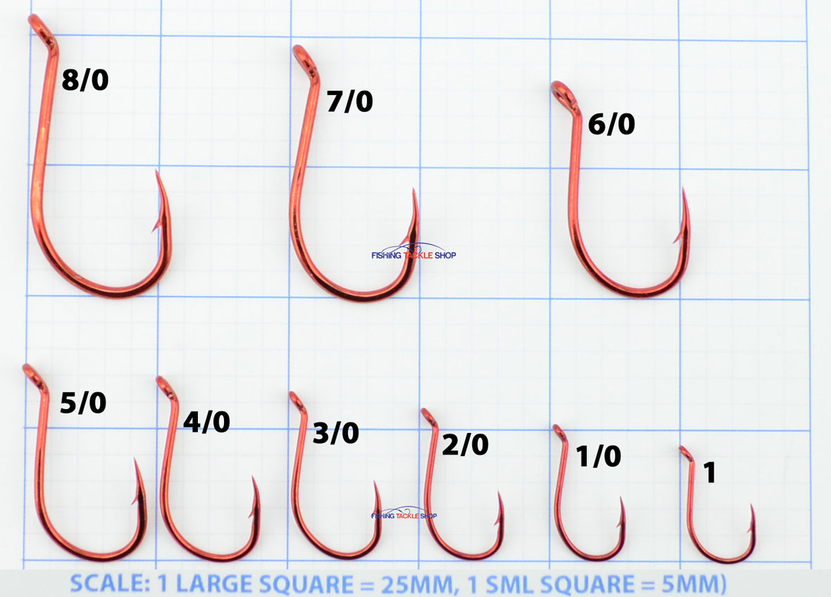 Mustad Big Red Hook Sizes Mustad Big Red Hook Sizes