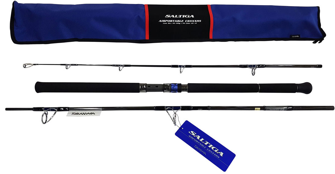 Saltwater Travel Rods Portable